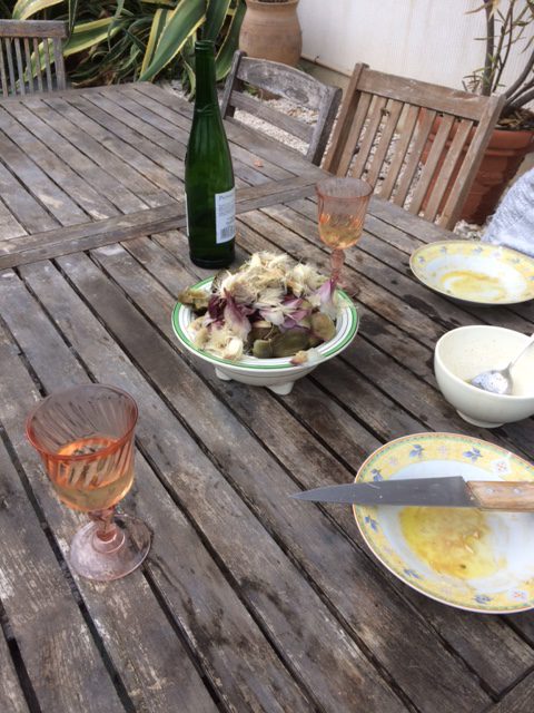 I ate my first artichoke near Nice - BORN 59